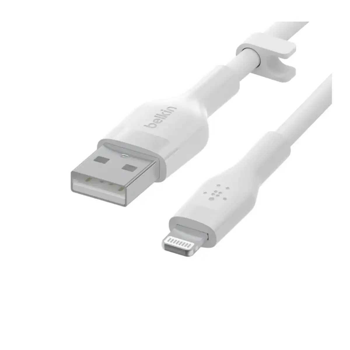 สายชาร์จ Belkin BoostCharge Flex DuraSoft USB-A Cable to Lightning 1m - SpeedCom