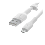 สายชาร์จ Belkin BoostCharge Flex DuraSoft USB-A Cable to Lightning 1m - SpeedCom