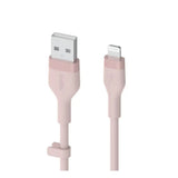 สายชาร์จ Belkin BoostCharge Flex DuraSoft USB-A Cable to Lightning 1m - SpeedCom