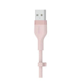 สายชาร์จ Belkin BoostCharge Flex DuraSoft USB-A Cable to Lightning 1m - SpeedCom