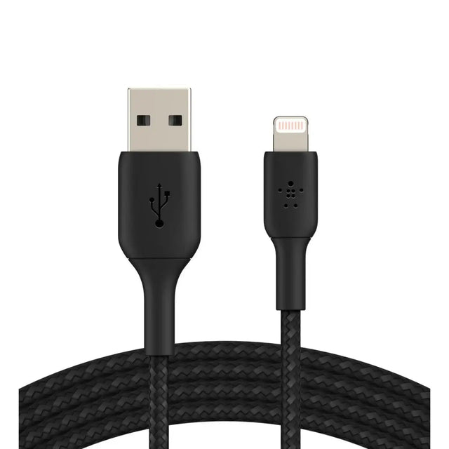 สายชาร์จ Belkin BoostCharge Pro Braided USB-A to Lightning 2M Cable - SpeedCom