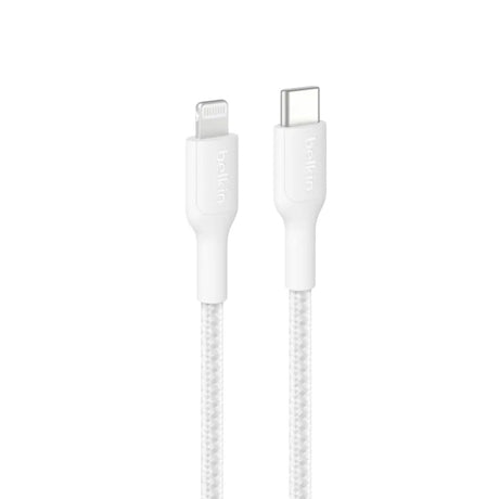 สายชาร์จ Belkin BoostCharge Pro USB-C Braided Cable to Lightning 2m - SpeedCom