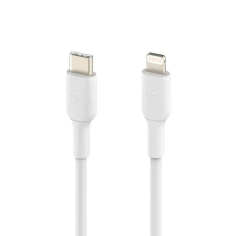 สายชาร์จ Belkin รุ่น CAA003BT1 USB-C to Lightning ความยาว 1 เมตร รองรับชาร์จเร็วสำหรับอุปกรณ์ Apple