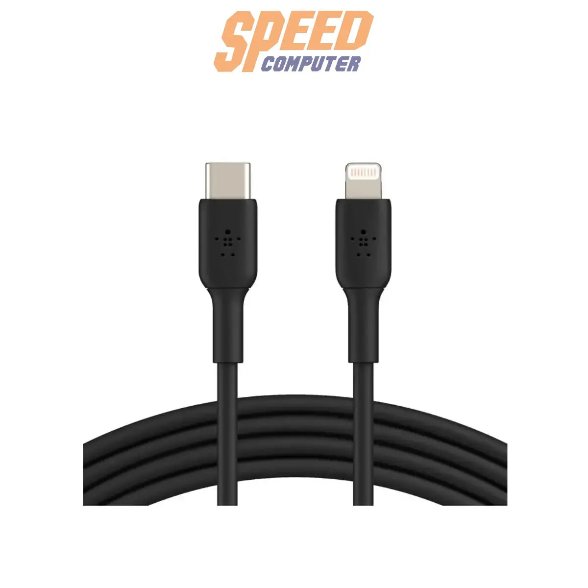 สายชาร์จ Belkin รุ่น CAA003BT1 USB-C to Lightning ความยาว 1 เมตร รองรับชาร์จเร็วสำหรับอุปกรณ์ Apple