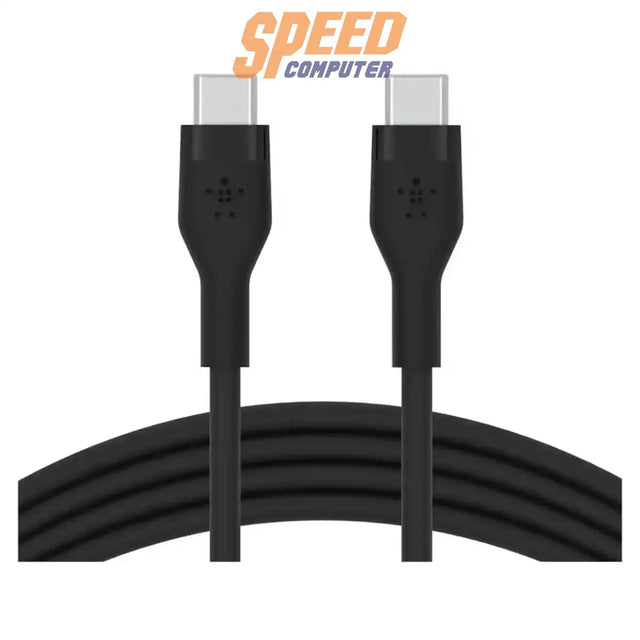 สาย USB-C to USB-C Belkin 1 เมตร รุ่น CAB009BT1MBK รองรับการชาร์จและส่งข้อมูล