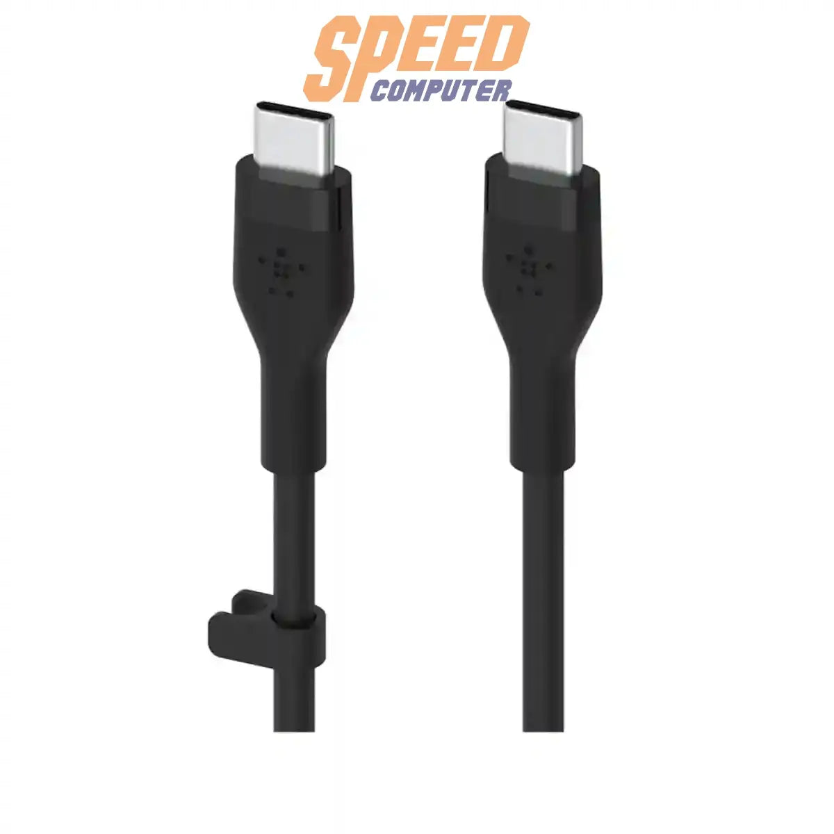 สาย USB-C to USB-C Belkin 1 เมตร รุ่น CAB009BT1MBK รองรับการชาร์จและส่งข้อมูล