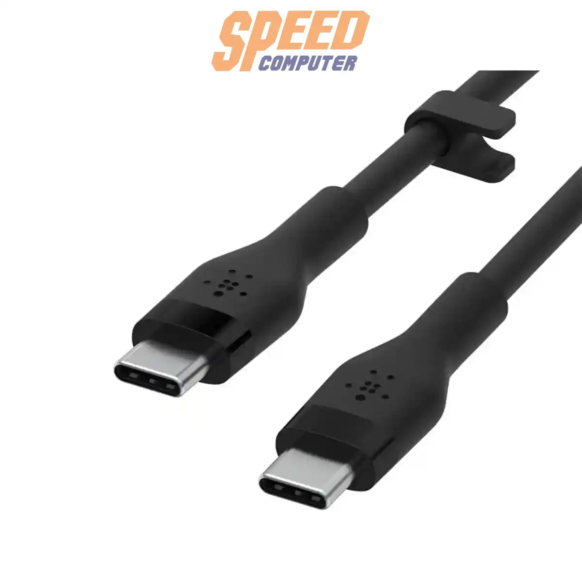 สาย USB-C to USB-C Belkin 1 เมตร รุ่น CAB009BT1MBK รองรับการชาร์จและส่งข้อมูล