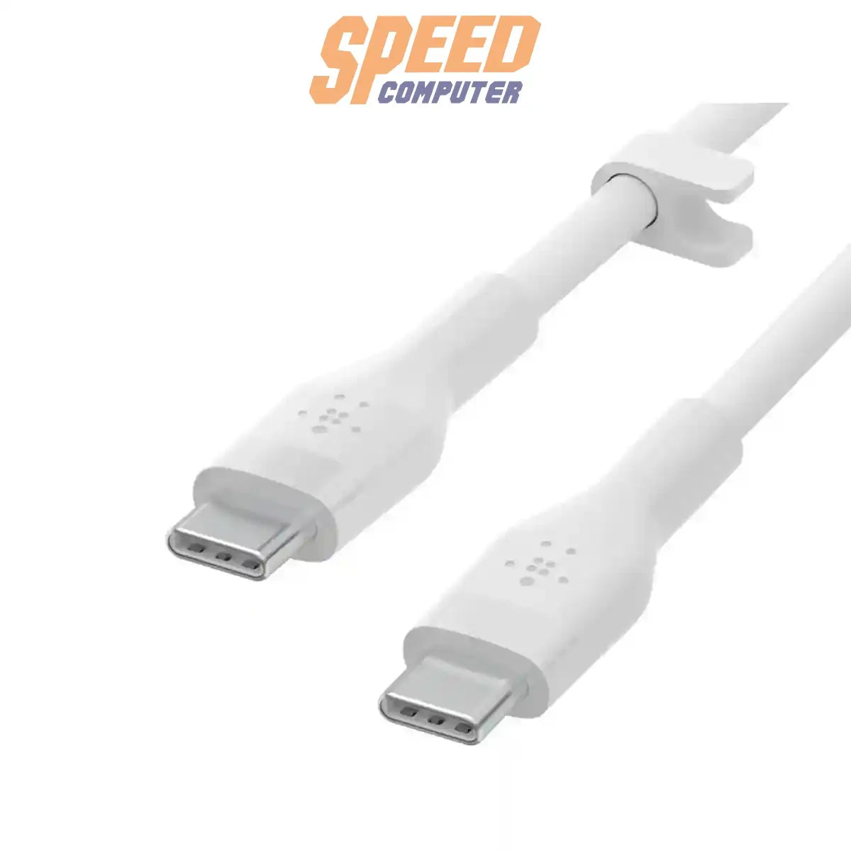 สาย USB-C to USB-C Belkin 1 เมตร รุ่น CAB009BT1MBK รองรับการชาร์จและส่งข้อมูล
