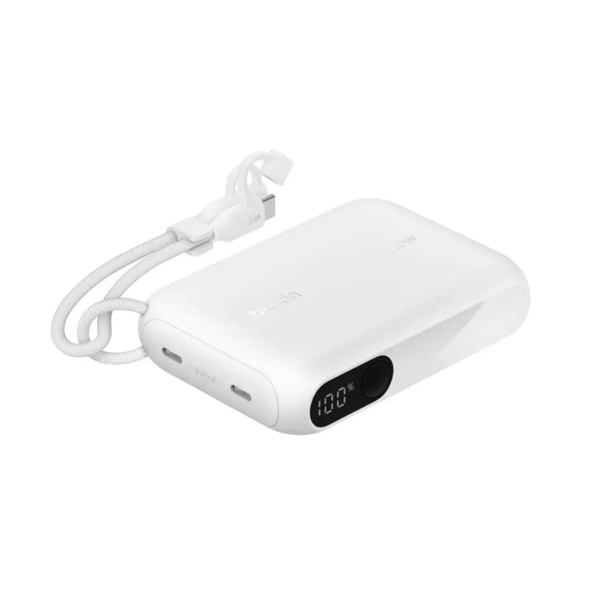 แบตเตอรี่สำรอง Belkin PWB 10K 2C PD20W + C 15M Cable 3C LED - SpeedCom