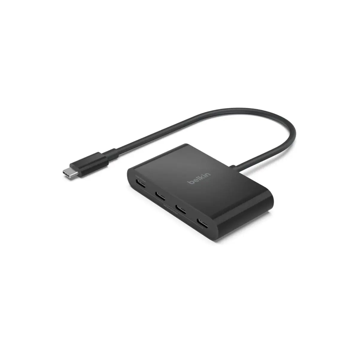 อุปกรณ์แปลงสัญญาณ Belkin USB-C to 4-Port USB-C Hub 100W (AVC018btBK) - SpeedCom