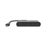 อุปกรณ์แปลงสัญญาณ Belkin USB-C to 4-Port USB-C Hub 100W (AVC018btBK) - SpeedCom