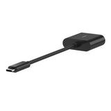อุปกรณ์แปลงสัญญาณ Belkin USB-C to Ethernet + Charge Adapter 100W (INC019btBK) - SpeedCom