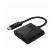 อุปกรณ์แปลงสัญญาณ Belkin USB-C to HDMI + Charge Adapter (AVC002btBK) - SpeedCom