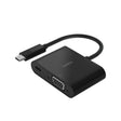 อุปกรณ์แปลงสัญญาณ Belkin USB-C to VGA + Charge Adapter (AVC001btBK) - SpeedCom