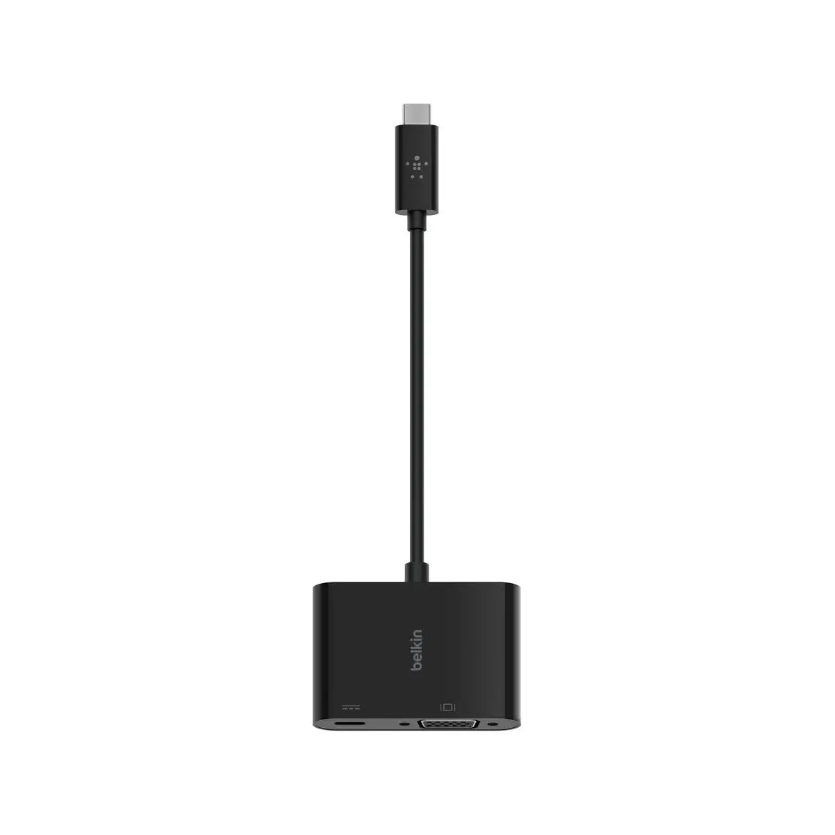 อุปกรณ์แปลงสัญญาณ Belkin USB-C to VGA + Charge Adapter (AVC001btBK) - SpeedCom