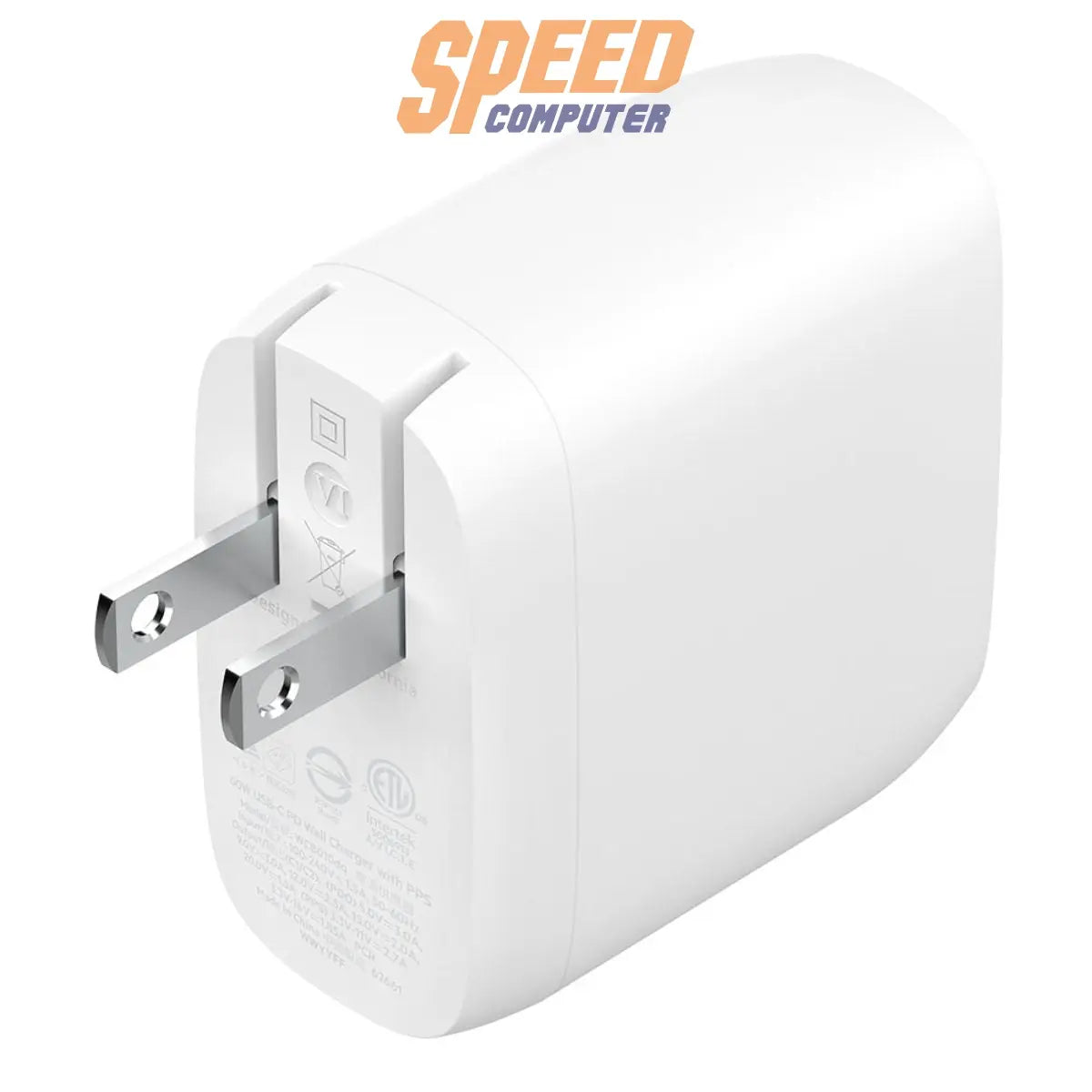 สายชาร์จ Belkin รุ่น CAA003BT1 USB-C to Lightning ความยาว 1 เมตร รองรับชาร์จเร็วสำหรับอุปกรณ์ Apple