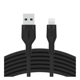 สายชาร์จ Belkin BoostCharge Flex DuraSoft USB-A Cable to Lightning 1m - SpeedCom