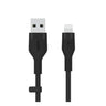 สายชาร์จ Belkin BoostCharge Flex DuraSoft USB-A Cable to Lightning 1m - SpeedCom