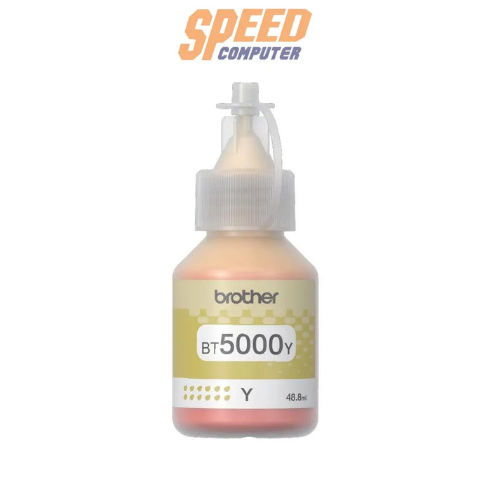 หมึกเครื่องปริ้นเตอร์ Brother Ink BT-5000Y สีเหลือง - SpeedCom