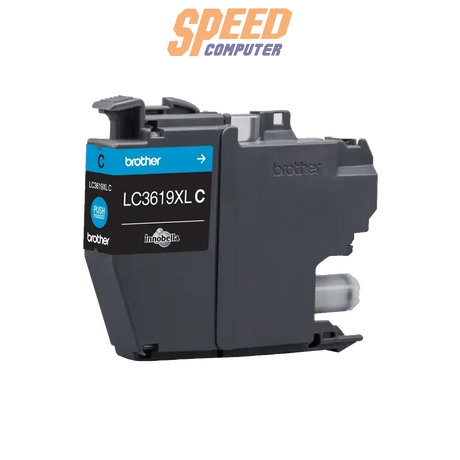 หมึกเครื่องปริ้นเตอร์ Brother LC - 3619XLC Cartridge สีฟ้า - SpeedCom