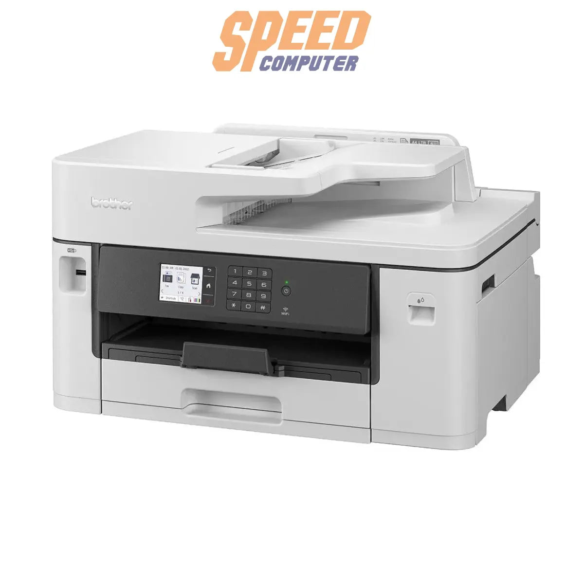 ปริ้นเตอร์อิงค์เจ็ท Brother MFC - J2340DW สีเทา - SpeedCom