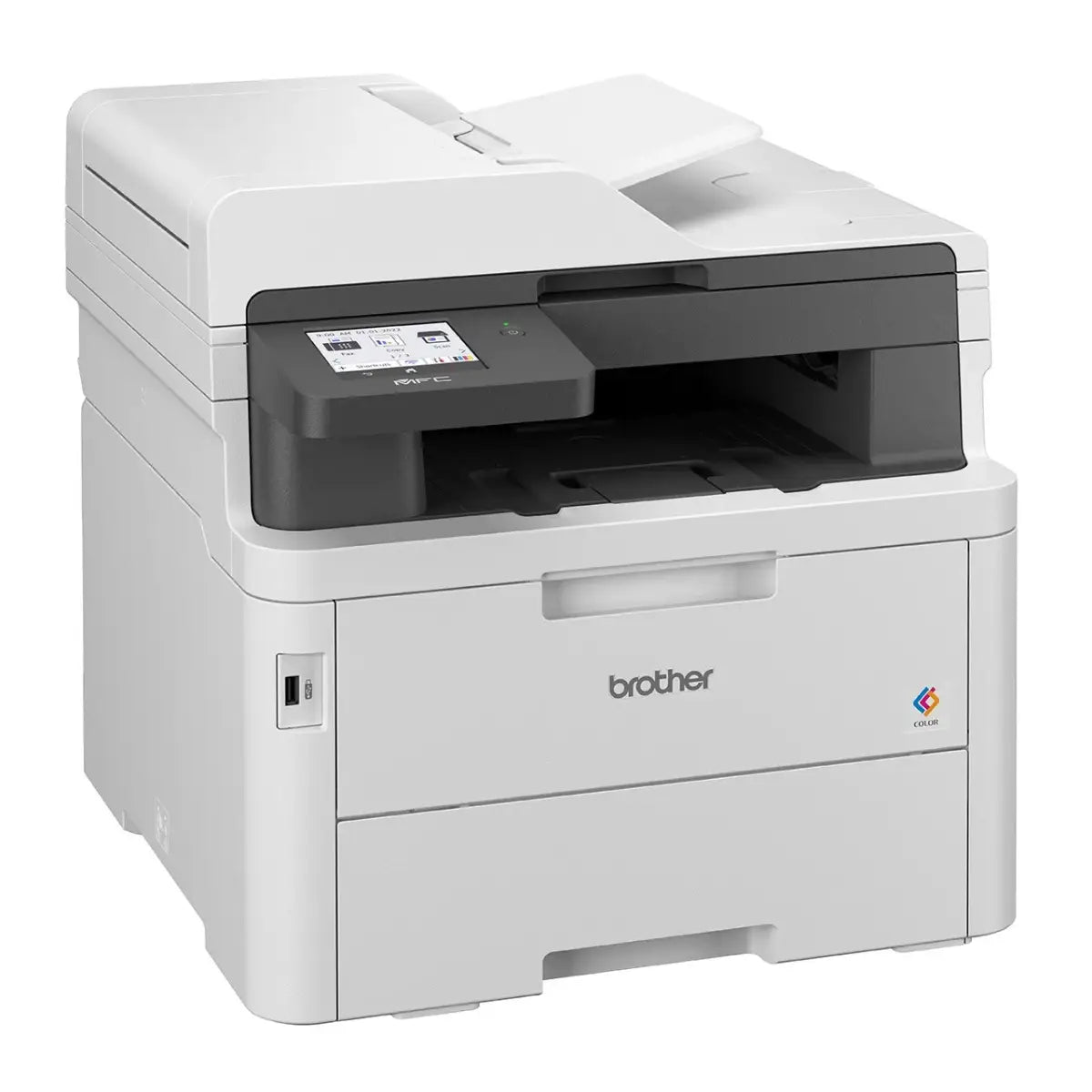 ปริ้นเตอร์เลเซอร์ Brother MFC-L3760CDW สีขาว - SpeedCom