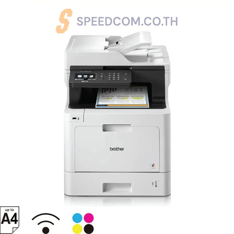 ปริ้นเตอร์เลเซอร์ Brother MFC-L8690CDW สีขาว - SpeedCom