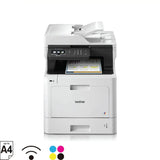 ปริ้นเตอร์เลเซอร์ Brother MFC-L8690CDW สีขาว - SpeedCom