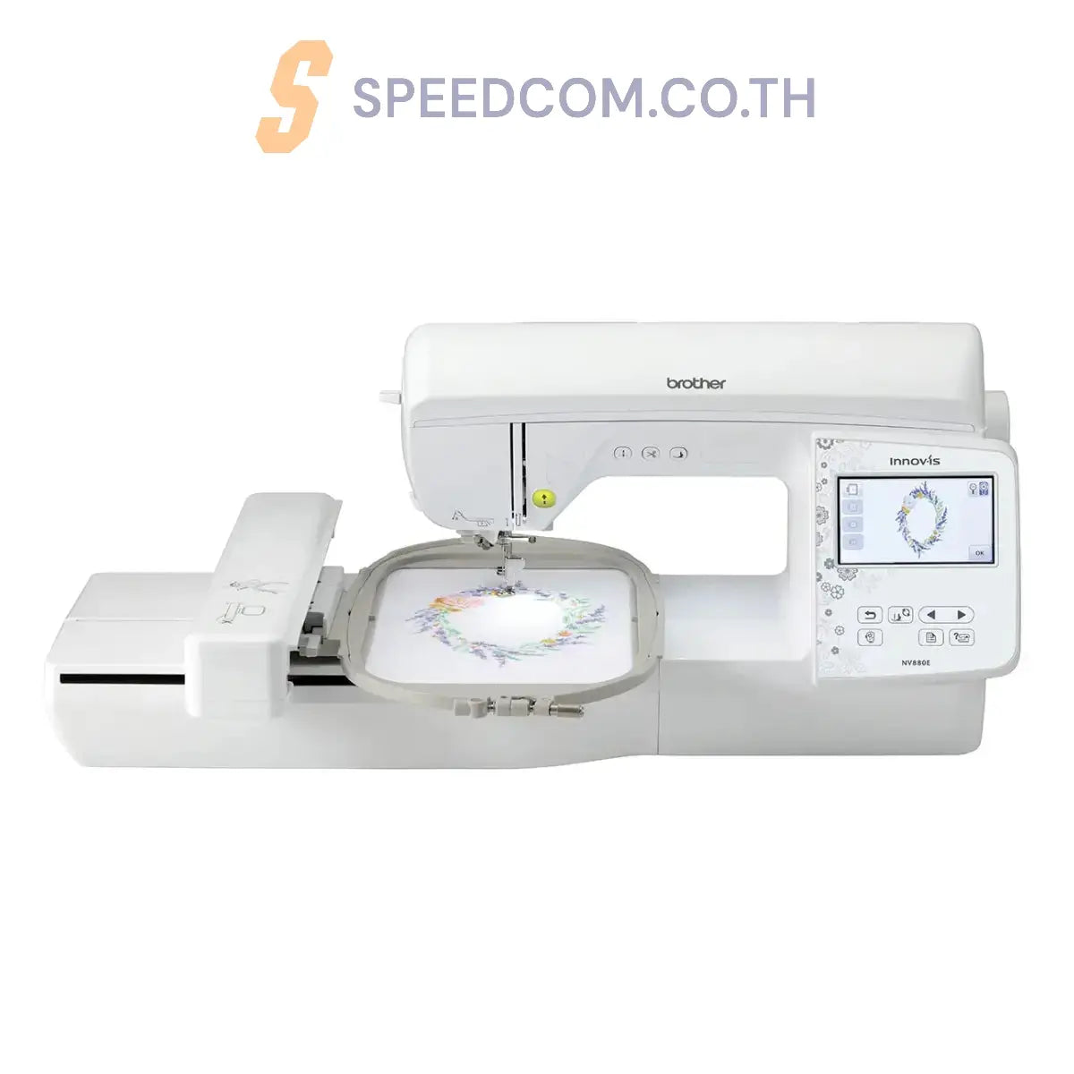จักรปักผ้า Brother NV880E With LCD Touchscreen 4.9"