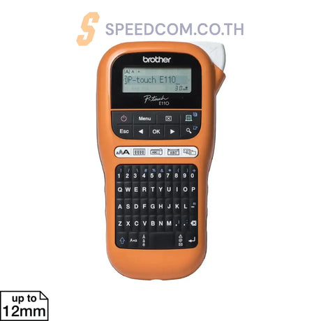 เครื่องพิมพ์ฉลากแบบพกพา Brother PT-E110VP - SpeedCom
