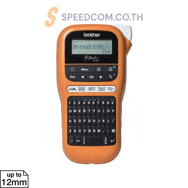 เครื่องพิมพ์ฉลากแบบพกพา Brother PT-E110VP - SpeedCom