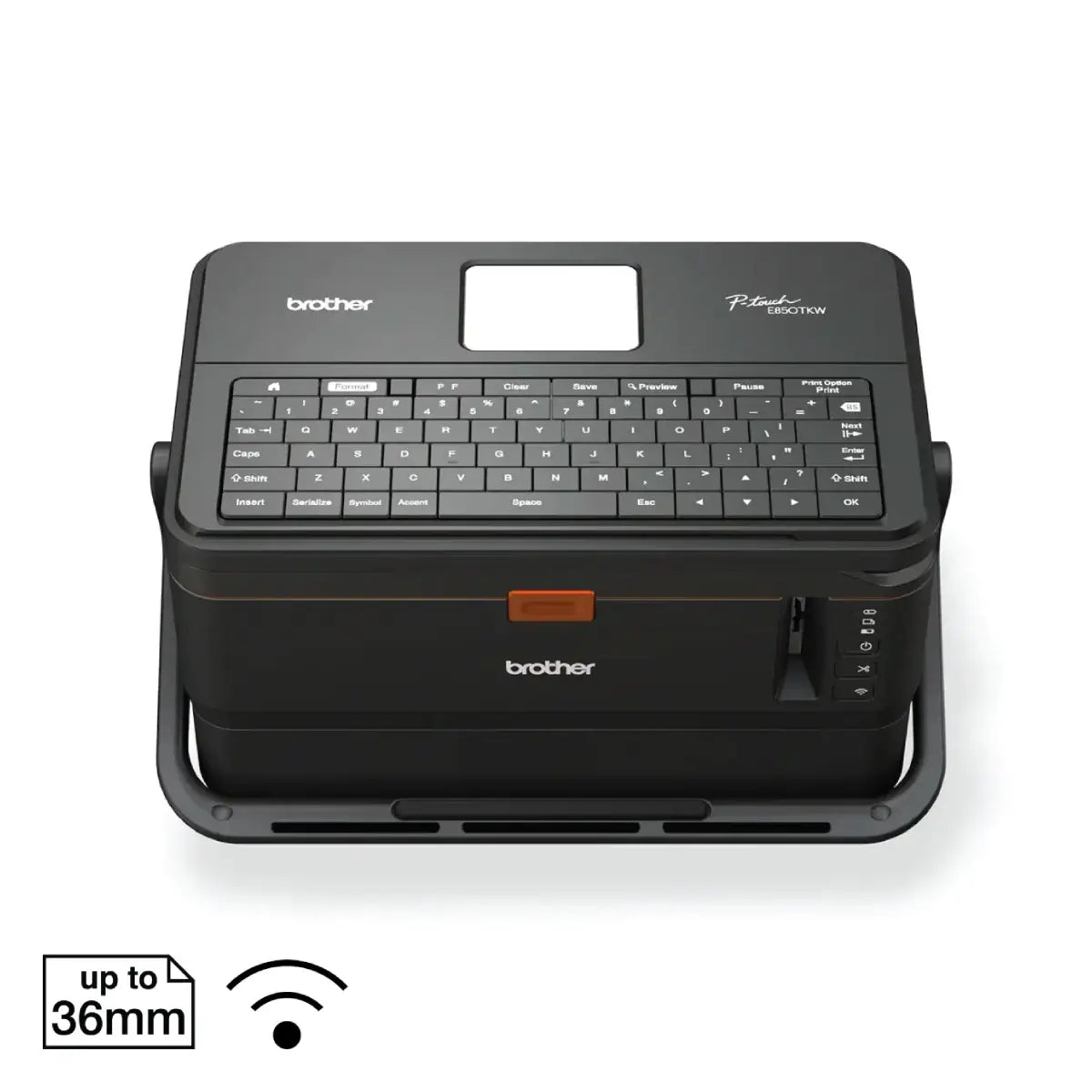 เครื่องพิมพ์ปลอกสายไฟและฉลาก Brother PT-E850TKWLI