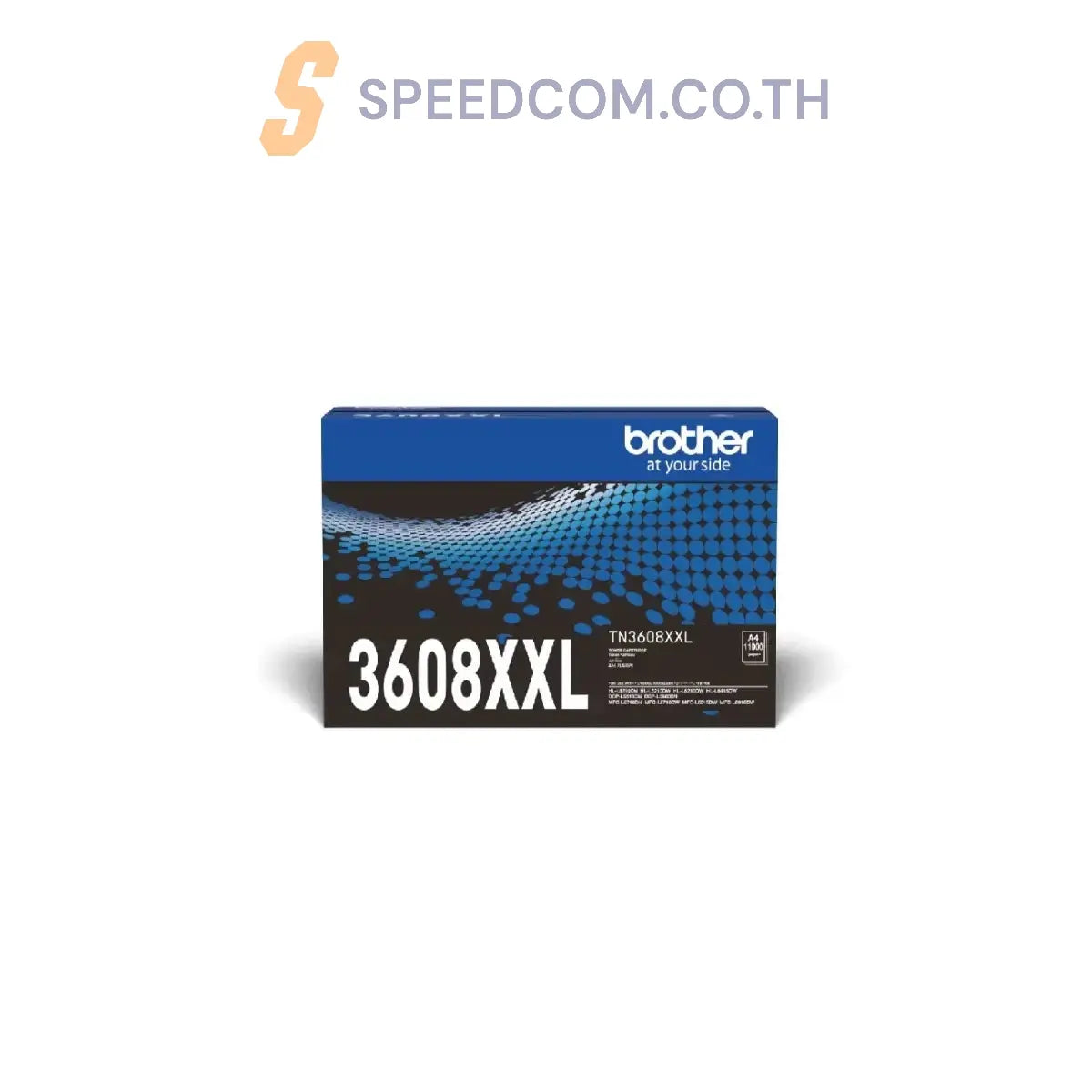 ตลับหมึกโทนเนอร์ Brother TN-3608XXL สีดำ