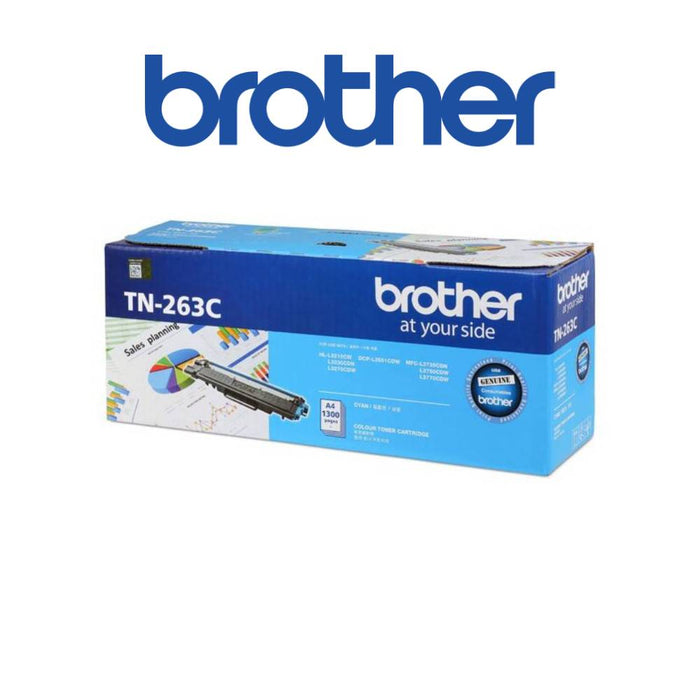 หมึกพิมพ์เลเซอร์ Brother Toner TN-263C สีฟ้า