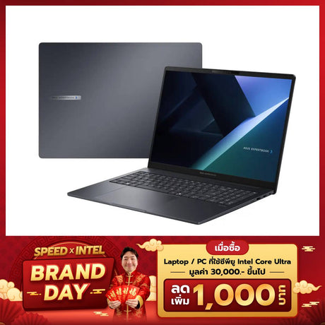 (By Order) โน๊ตบุ๊ค Asus Expertbook B3 B3605CCA-MB1078X Ultra 5 สีดำSpeedCom