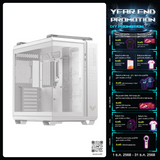 (By Order) เคส Asus TUF Gaming GT502 Horizon  Mid Tower สีขาว - SpeedCom