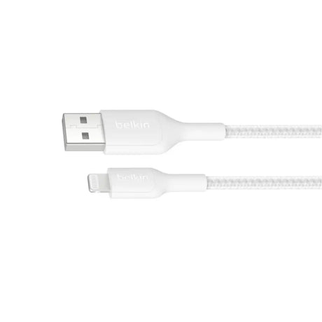 สายชาร์จ Belkin CAA020fq2MWH BoostCharge Pro Braided USB-A - Lightning