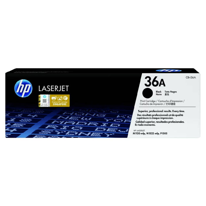 HP 36A Toner Black Laser Printer Toner (CB436A)