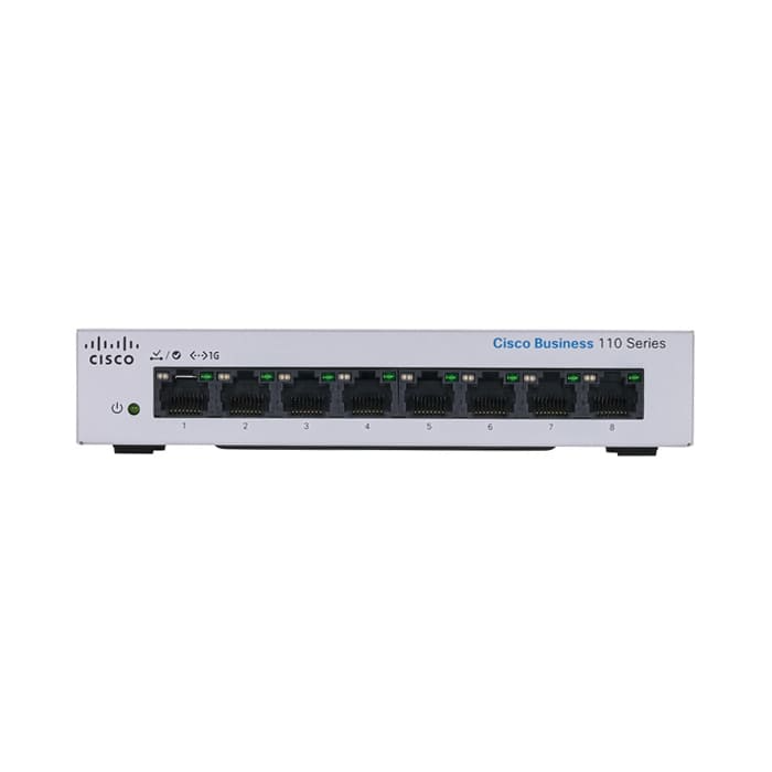 สวิตช์ฮับ Cisco CBS110-8T-D-EU 8-Port Gigabit Desktop