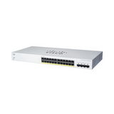 สวิตช์ฮับ Cisco CBS220-24FP-4X-EU Smart 24-Port Gigabit PoE+ 10G SFP+ - SpeedCom