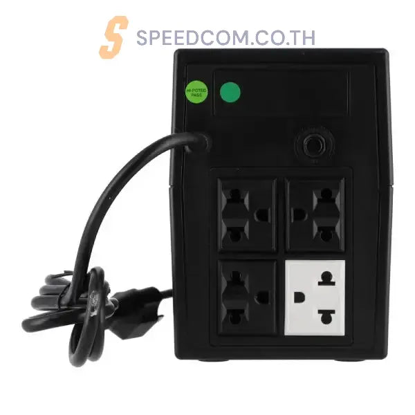 เครื่องสำรองไฟฟ้า CHUPHOTIC UPS ME1100P (1100VA/550W) LCD Display - SpeedCom