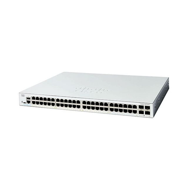 สวิตช์ฮับ Cisco Catalyst 1200 48-Port Gigabit Managed Switch with 4 Gigabit SFP Uplinks - SpeedCom