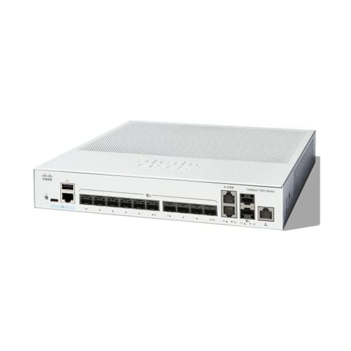 สวิตช์ฮับ Cisco C1300-12XS Catalyst 1300 12-Port 10G SFP+ - SpeedCom