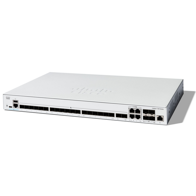 สวิตช์ฮับ Cisco Catalyst 1300 C1300-24XS 24-Port 10G SFP+ Managed Switch - SpeedCom