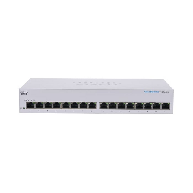 สวิตช์ฮับ Cisco CBS110-16T-EU 16-Port Gigabit Switch - SpeedCom