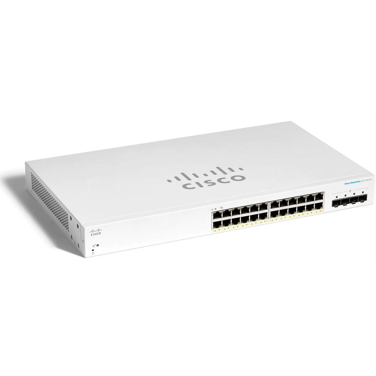 สวิตช์ฮับ Cisco CBS220-24P-4G-EU Smart 24-Port Gigabit PoE+ - SpeedCom