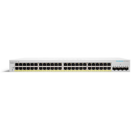 สวิตช์ฮับ Cisco CBS220-48T-4G-EU Smart 48-Port Gigabit - SpeedCom