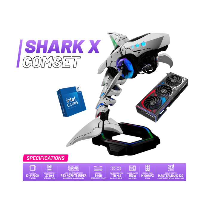 คอมประกอบ Set SHARK XSpeedCom