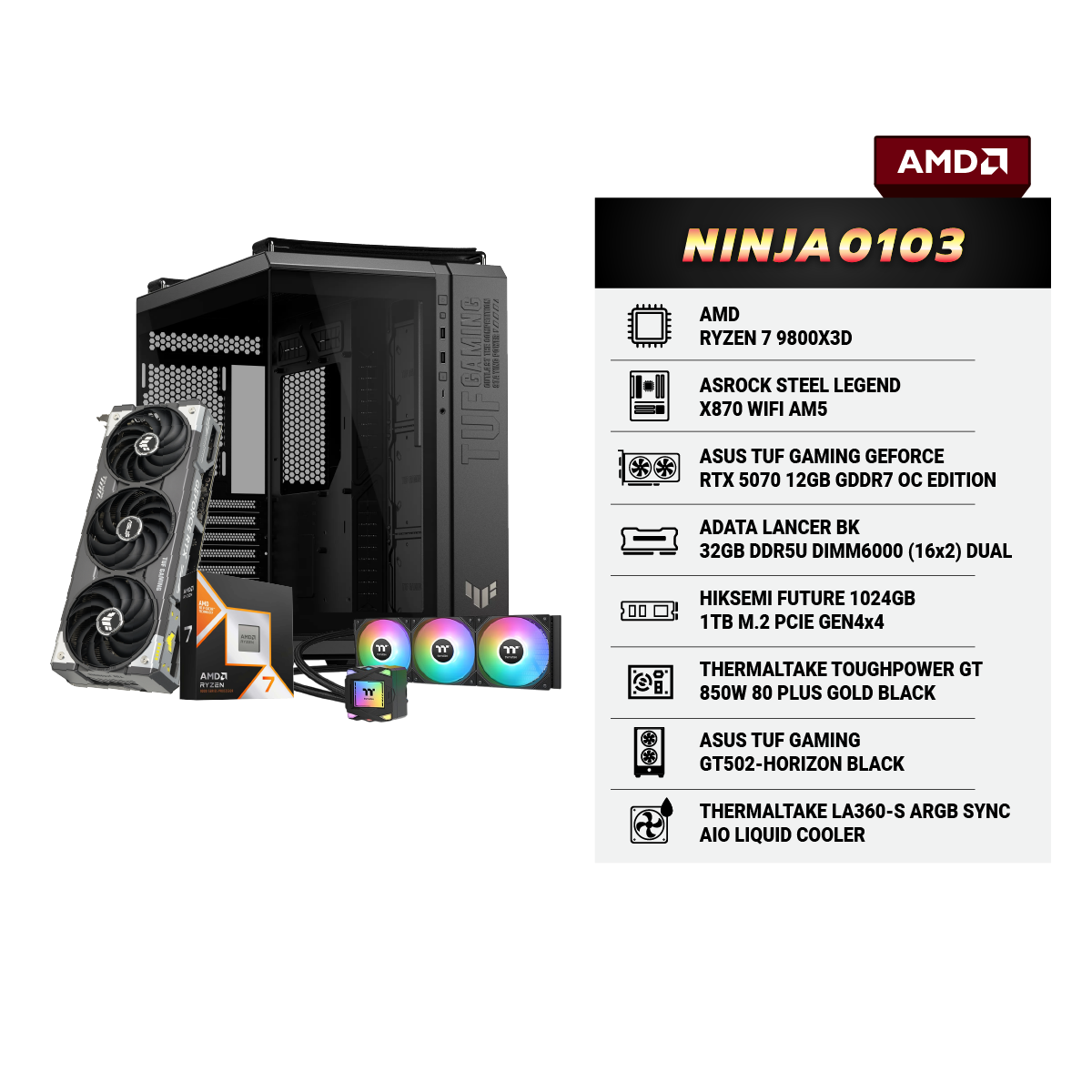 คอมประกอบ Set NINJA0103