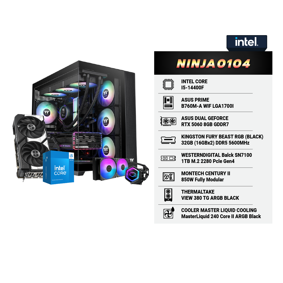 คอมประกอบ Set NINJA0104